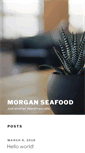 Mobile Screenshot of morganseafoodrestaurant.com